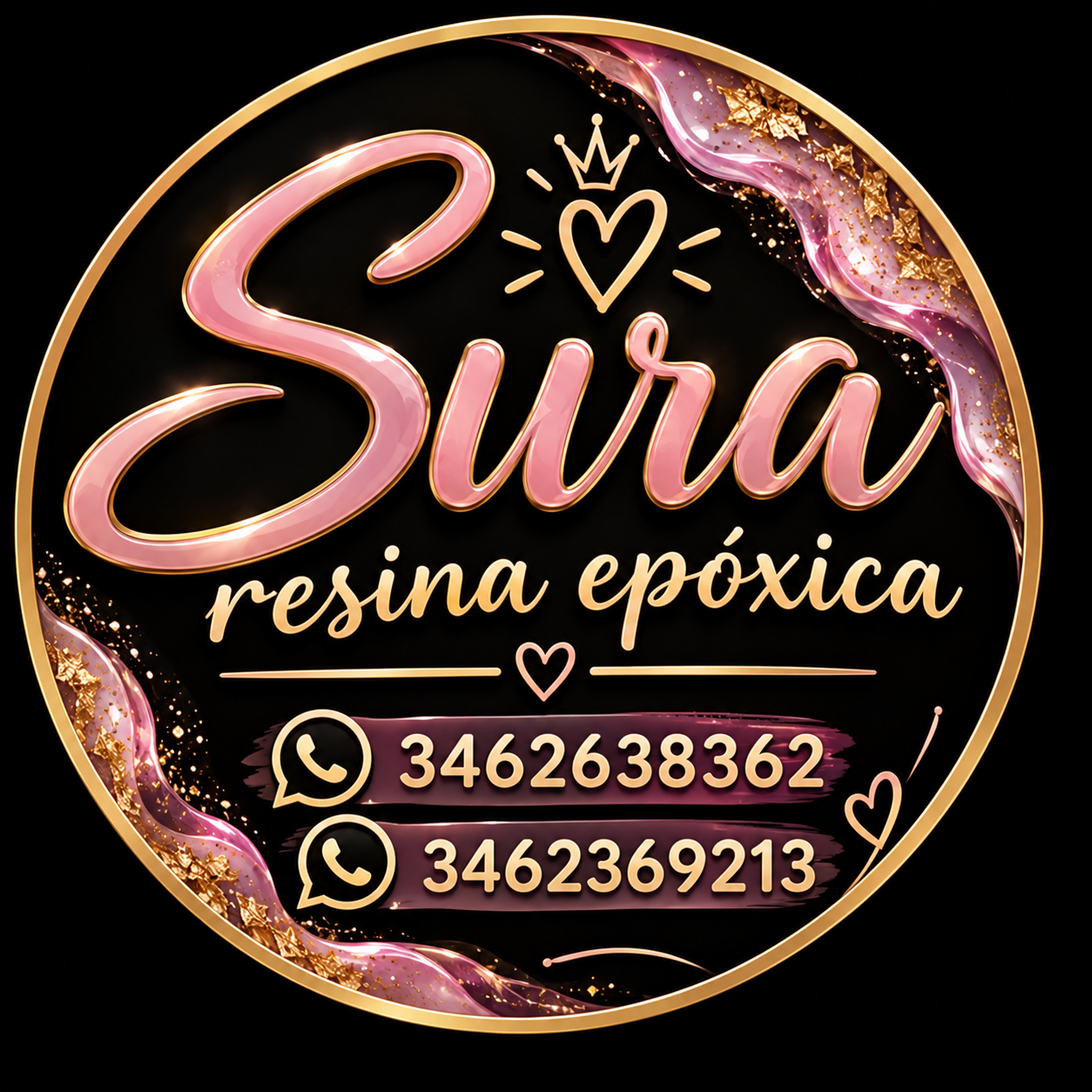 Llaveros de resina epóxica